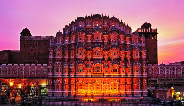  Hawa Mahal jaipur. India